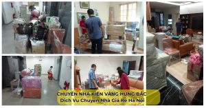 Dịch vụ chuyển nhà giá rẻ Hà Nội của Kiến Vàng Hưng Bắc 